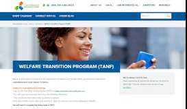 
							         Welfare Transition Program (TANF) - CareerSource NEFL								  
							    