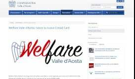 
							         Welfare Valle d'Aosta								  
							    