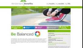 
							         Well-being Program - Welcome to WindstreamBenefits.com								  
							    