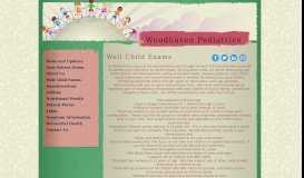 
							         Well Child Exams - Woodhaven Pediatrics								  
							    