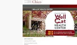 
							         WellCat (SHC) – CSU, Chico								  
							    