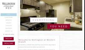 
							         Wellington at Western Branch Apartments | Welcome Home								  
							    
