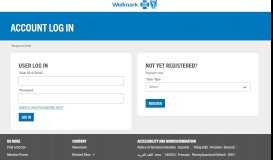 
							         Wellmark Blue Cross and Blue Shield: Log In Page								  
							    