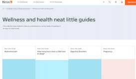 
							         Wellness and health neat little guides | Biron								  
							    