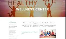 
							         Wellness Center — Happy and Healthy Pediatrics								  
							    