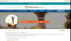 
							         Wellness | Franciscan Health								  
							    