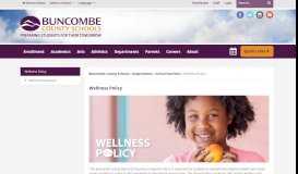 
							         Wellness Policy - Buncombe County Schools								  
							    