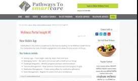 
							         Wellness Portal Insight #1 - Pathways to SmartCare Wellness Program								  
							    