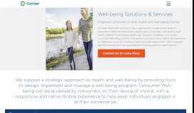 
							         Wellness Solutions & Services | Cerner								  
							    