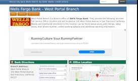 
							         Wells Fargo Bank in San Francisco California - 145 West Portal ...								  
							    