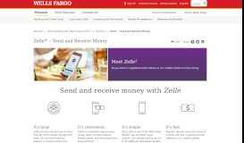 
							         Wells Fargo Zelle – Send and Receive Money								  
							    