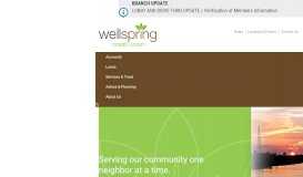 
							         Wellspring Credit Union | Orange County, TX – Newton ...								  
							    