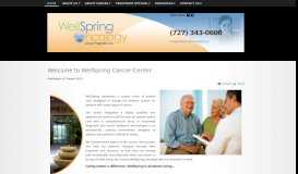 
							         WellSpring Oncology | Cancer Center | Pinellas Park, FL								  
							    