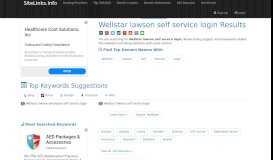 
							         Wellstar lawson self service login Results For Websites Listing								  
							    