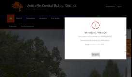 
							         Wellsville Central School District / Home								  
							    