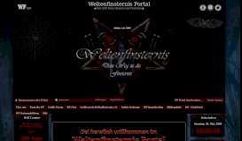 
							         Weltenfinsternis Portal - Gothic Forum und Gothic Portal | willkommen								  
							    