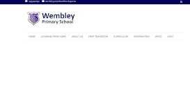 
							         Wembley Primary School								  
							    
