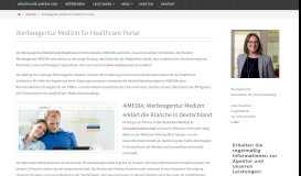 
							         Werbeagentur Medizin für Healthcare Portal | 4iMEDIA GmbH								  
							    