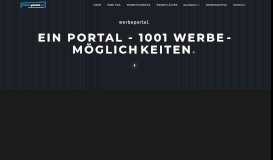 
							         werbeportal.cc - Ein Portal - 1001 Werbemöglichkeiten								  
							    