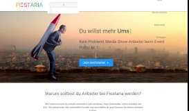 
							         Werde Show-Anbieter beim Event Portal Nr.1								  
							    