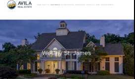 
							         Wesley St. James — Avila Real Estate								  
							    