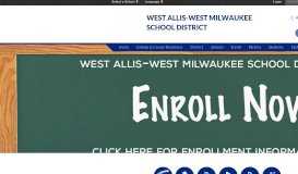 
							         West Allis-West Milwaukee School District: Home								  
							    