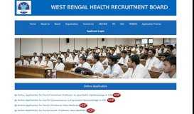 
							         West Bengal Health Recruitment Board								  
							    