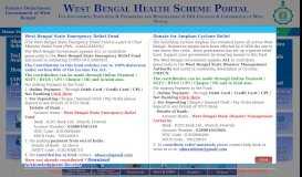 
							         West bengal health scheme portal								  
							    