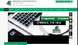 
							         West Brunswick High / Homepage - Brunswick County Schools								  
							    