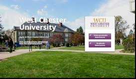 
							         West Chester University Online Application								  
							    