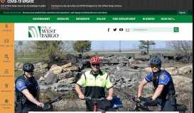 
							         West Fargo, ND | Official Website								  
							    