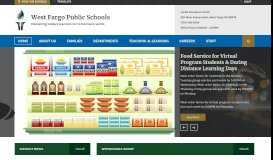 
							         West Fargo Public Schools / Homepage								  
							    