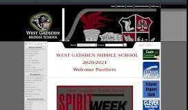 
							         West Gadsden Middle School								  
							    