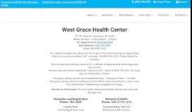 
							         West Grace Health Center - Daily Planet Health Services								  
							    