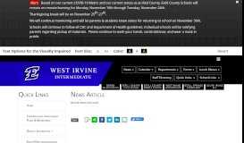 
							         West Irvine Intermediate - Estill County Board of Education								  
							    