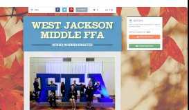
							         West Jackson Middle FFA | Smore Newsletters for Education								  
							    