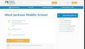 
							         West Jackson Middle School Profile (2018-19) | Jefferson, GA								  
							    