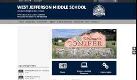 
							         West Jefferson Middle School: Home								  
							    