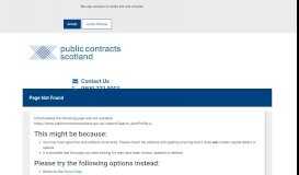 
							         West Lothian Council - Buyer View - Public Contracts Scotland								  
							    