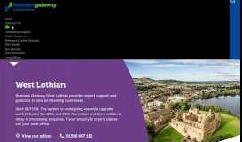 
							         West Lothian - Local Support | Business Gateway								  
							    