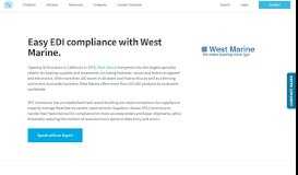 
							         West Marine EDI Compliance | SPS Commerce Full-Service EDI								  
							    