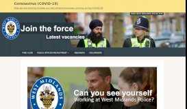 
							         West Midlands Police - Jobs								  
							    