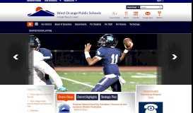 
							         West Orange Public Schools / Homepage								  
							    