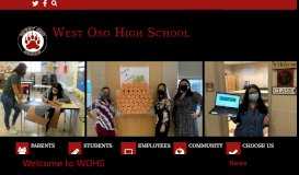 
							         West Oso High School: Home								  
							    