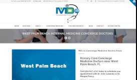 
							         West Palm Beach Internal Medicine Concierge Doctors - MD 2.0 ...								  
							    