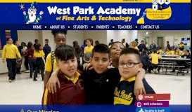 
							         West Park Academy of Fine Arts & Technology								  
							    