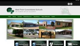 
							         West Point Consolidated School District: Home								  
							    