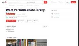 
							         West Portal Branch Library - 34 Photos & 51 Reviews - Libraries - 190 ...								  
							    