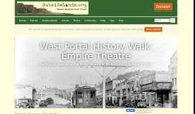 
							         West Portal History Walk: Empire Cinema - Western Neighborhoods ...								  
							    