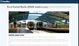 
							         West Portal Marks 100th Anniversary | Hoodline								  
							    